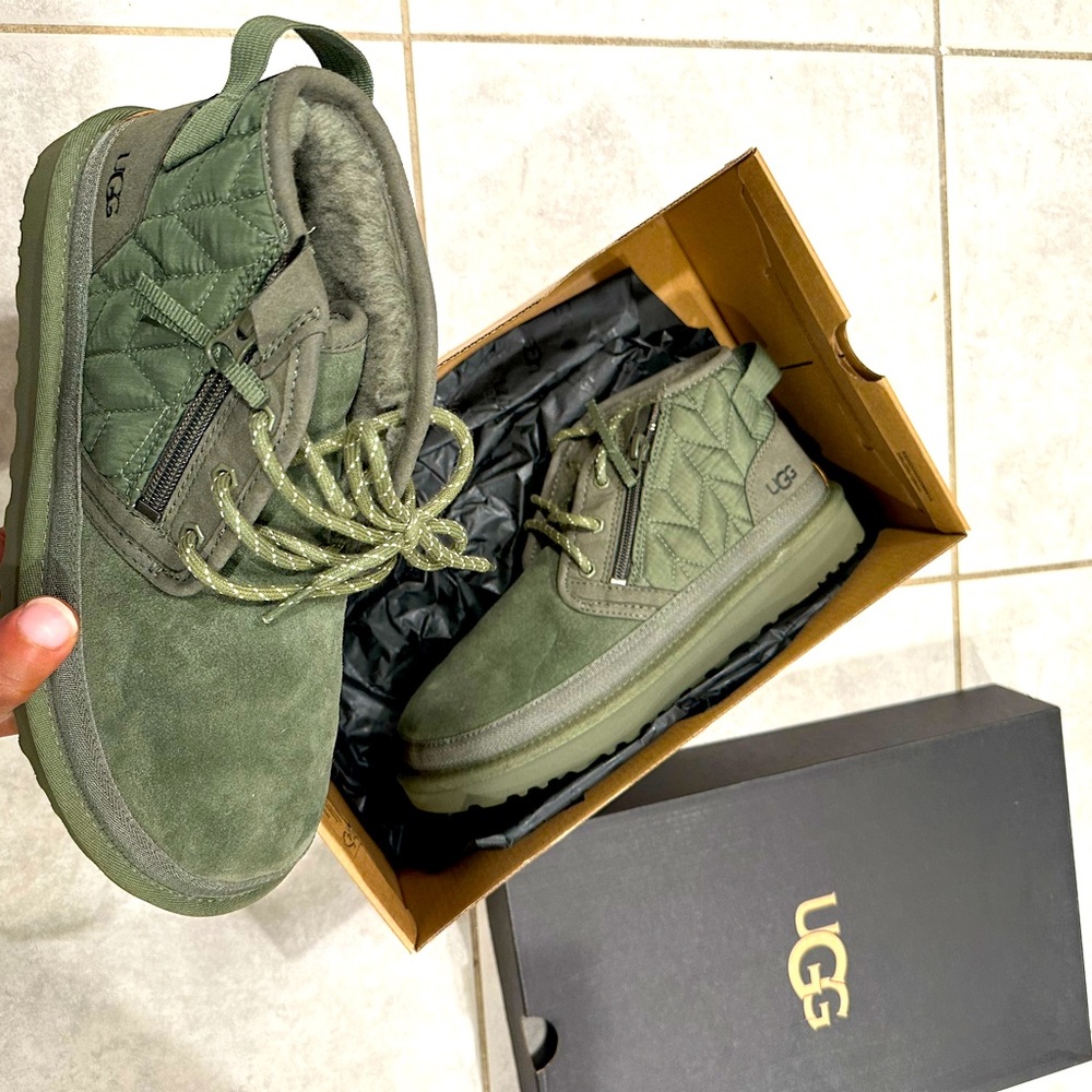 UGG SHOES M Neumel Zip Quilting